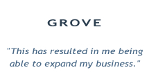 grove client testimonial